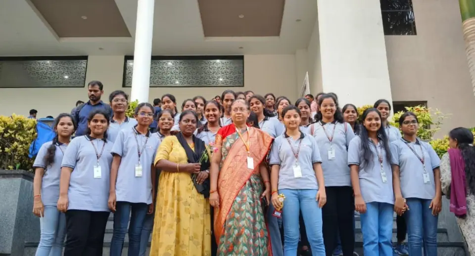 Students and faculty together
